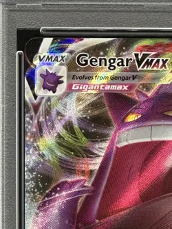 2021 POKEMON SWORD & SHIELD FUSION STRIKE #157 FULL ART/GENGAR VMAX PSA 10 - Image 3