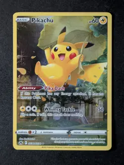 2023 Pokemon PIKACHU #GG30/GG70 Crown Zenith Galarian Gallery Ultra Rare English - Image 1