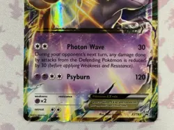 Mewtwo EX 2016 XY183 Black Star Promo Holo Pokemon Card TCG - Image 2