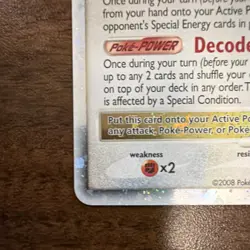 Pokemon Porygon-Z LV.X Ultra Rare Holo Majestic Dawn 100/100 Card - Image 5