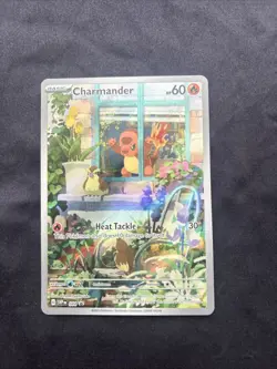 Pokemon TCG Charmander Obsidian Flames #044 SVP Black Star Promo - Image 1