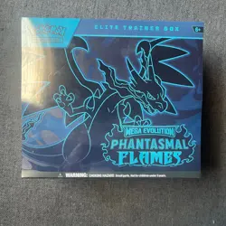 Pokemon TCG: Phantasmal Flames ~ Elite Trainer Box ETB ~ Factory Sealed / New - Image 1