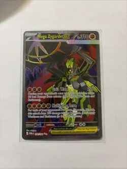 Mega Zygarde EX Foil Mega Evolution Perfect order #104/088 Pokemon TCG - Image 1