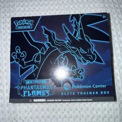 Phantasmal Flames Pokemon Center ETB Elite Trainer Box Sealed - Image 1