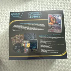 Phantasmal Flames Pokemon Center ETB Elite Trainer Box Sealed - Image 4