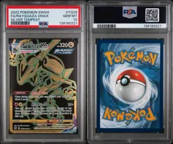 PSA 10 RAYQUAZA VMAX TG29/TG30 FULL ART SILVER TEMPEST POKEMON - Image 3