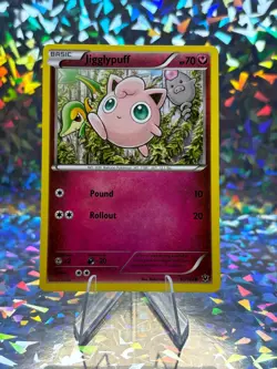 JIGGLYPUFF 65/124 COMMON FATES COLLIDE POKEMON LP - Image 1