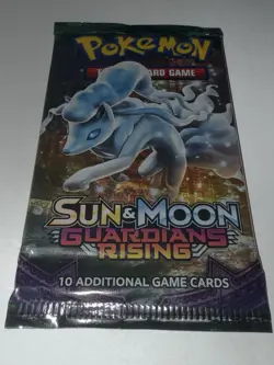 Pokemon TCG Sun and Moon Guardians Rising Booster Pack Factory Sealed - Image 1
