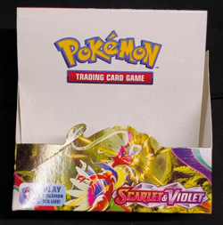 EMPTY Pokemon TCG Scarlet & Violet SV01 1st Series Booster Box Display NO Packs - Image 2