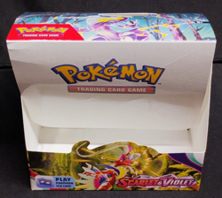 EMPTY Pokemon TCG Scarlet & Violet SV01 1st Series Booster Box Display NO Packs - Image 3