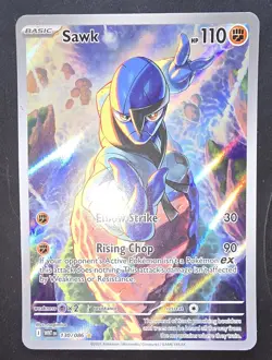 Pokemon Sawk 130/086 Sv: White Flare Holo - Image 1