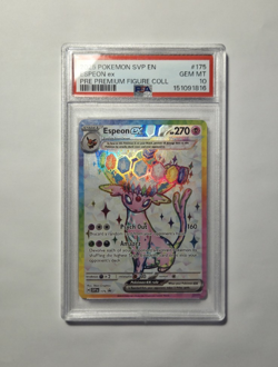 2025 POKEMON SVP EN-SV BLACK STAR PROMO 175 176 UMBREON ESPEON SEQUENTIAL PSA 10 - Image 5