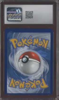 2023 Pokemon Scarlet & Violet Darkness Energy Minor Miscut CGC 9 MINT ERROR - Image 2
