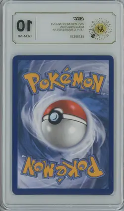 2025 Pokemon Mega Evolution #133 Bulbasaur Illustration Rare LCC 10 GEM MINT - Image 2