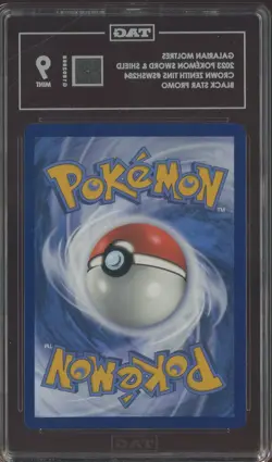 2023 Pokemon SWSH Crown Zenith Tins BSP #SWSH284 Galarian Moltres TAG 9 MINT - Image 2