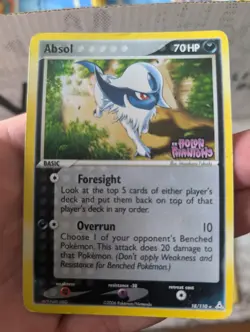 Absol - 18/110 - Pokemon Ex Holon Phantoms Reverse Holo LP - Image 1