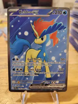 Keldeo ex 159/086 White Flare Ultra Rare Pokemon TCG Mint!! - Image 1