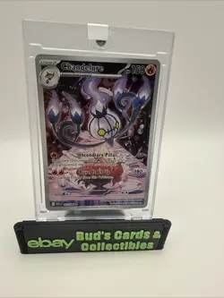 2025 Pokemon WHITE FLARE Chandelure 103/086 Illustration Rare IR NM - Image 1