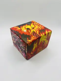 Yugioh Card Deck Box TCG Red Dragon Archfiend Fits 100 Cards Magnetic - Image 2