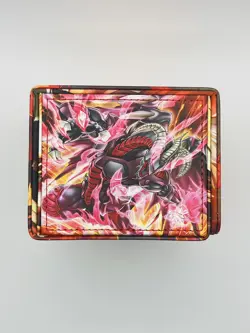 Yugioh Card Deck Box TCG Red Dragon Archfiend Fits 100 Cards Magnetic - Image 5
