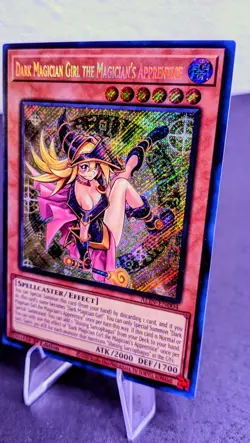 Dark Magician Girl the Magician’s Apprentice ALIN-EN004 Secret Rare NM Yugioh - Image 3