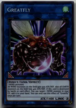 Greatfly Super Rare 2019 Gold Sarcophagus Tin Mega Pack MP19-EN032 LP - Image 1