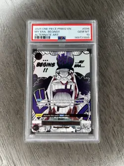 2025 ONE PIECE PRB02 EN MY ERA...BEGINS!! ALTERNATE ART PSA 10 - Image 1