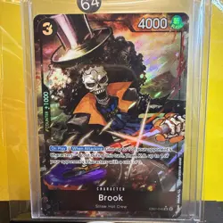 2024 One Piece Memorial Collection Brook Super Rare Alt Art #EB01-046 - Image 1