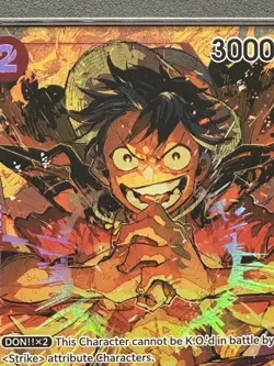 One Piece Monkey D. Luffy 2022 OP01 Alternate Art #024 ENG PSA 9 - Image 2