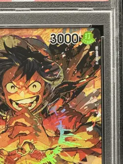 One Piece Monkey D. Luffy 2022 OP01 Alternate Art #024 ENG PSA 9 - Image 4