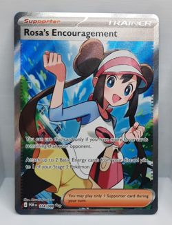Rosa's Encouragement 114/088 Me03: Perfect Order Holo Full Art Ultra Rare NM/M - Image 1