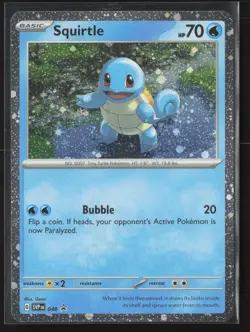 Squirtle - (Cosmos Holo) Promo SV: Scarlet & Violet Promo Cards 048 NM Pokemon - Image 1