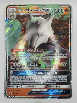 Alolan Marowak GX SM187 Jumbo Cards Holo - Image 1