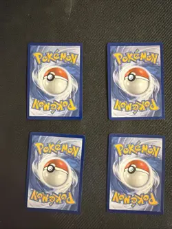 Pokemon Set Of Four Mega Evolution EX Cards - Image 2