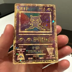 Pokemon TCG Ancient Mew Holo Card 2000 Movie Promo NM Condition - Image 1