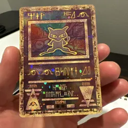 Pokemon TCG Ancient Mew Holo Card 2000 Movie Promo NM Condition - Image 3