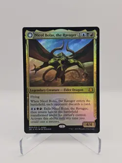 Nicol Bolas, the Ravager - Judge Gift Cards 2021 (PJ21 ) #9 Promo NM Foil - Image 1
