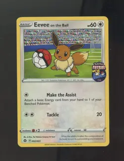 Pokemon TCG Eevee On the Ball Futsal Promo Card 002/005 - Image 1