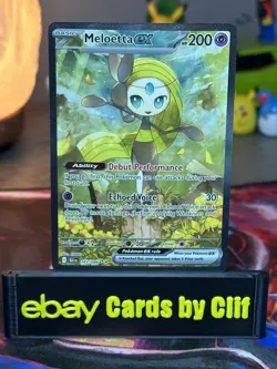 Meloetta EX Black Bolt Special Illustration Rare Pokemon TCG Card 167/086 - Image 2