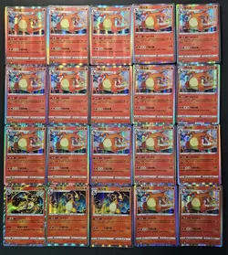 Pokemon S.Chinese Card R Charizard Lot*20 003/127,004/150Holo Rare Cards JL89 - Image 1