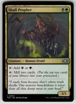 Skull Prophet Normal U Commander: Tarkir: Dragonstorm 304 NM - Image 1