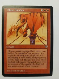 ILLICIT AUCTION RARE MIRAGE MAGIC: THE GATHERING LP - Image 2