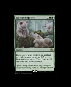 Fade from History The Brothers' War Foil - Image 1