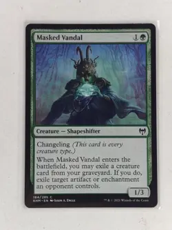 Masked Vandal - Kaldheim (KHM) MTG Magic the Gathering - NM+ - Image 1