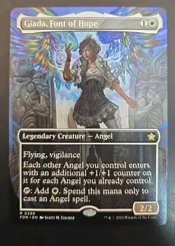 Giada, Font of Hope (Borderless) Foundations MTG Regular Near Mint - Image 1