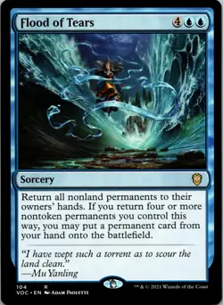 Flood of Tears 104 Commander: Innistrad: Crimson Vow Magic: The Gathering LP - Image 1