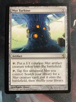 Myr Turbine Mirrodin Besieged Pack Fresh Never Played FREE SHIPPING - Image 1
