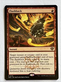 Flashback - Secrets of Strixhaven - MTG - NM Magic the Gathering Red - Image 1