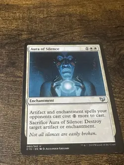 Aura of Silence (C15-60/1703) Mystery Booster LP MTG - Image 1
