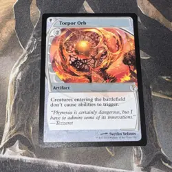 Torpor Orb X1 Mtg Mystery Booster Nm Future Sight Frame - Image 1